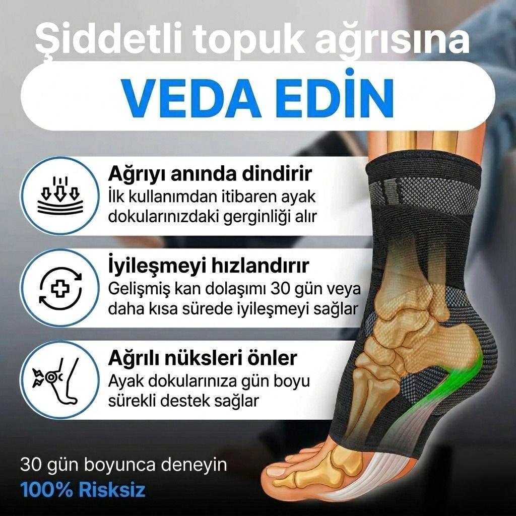 Valentraᵀᴿ - Anında Rahatlatan Ayak Destek Kılıfı